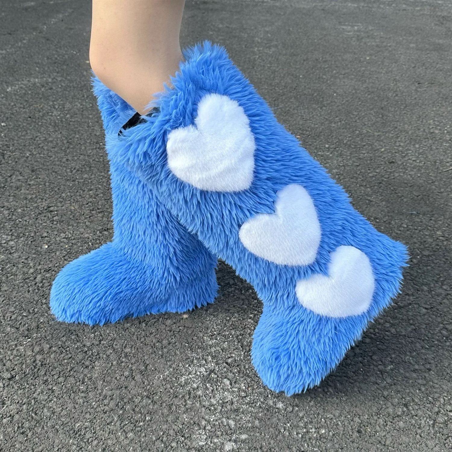 Shimmer Heart Boots