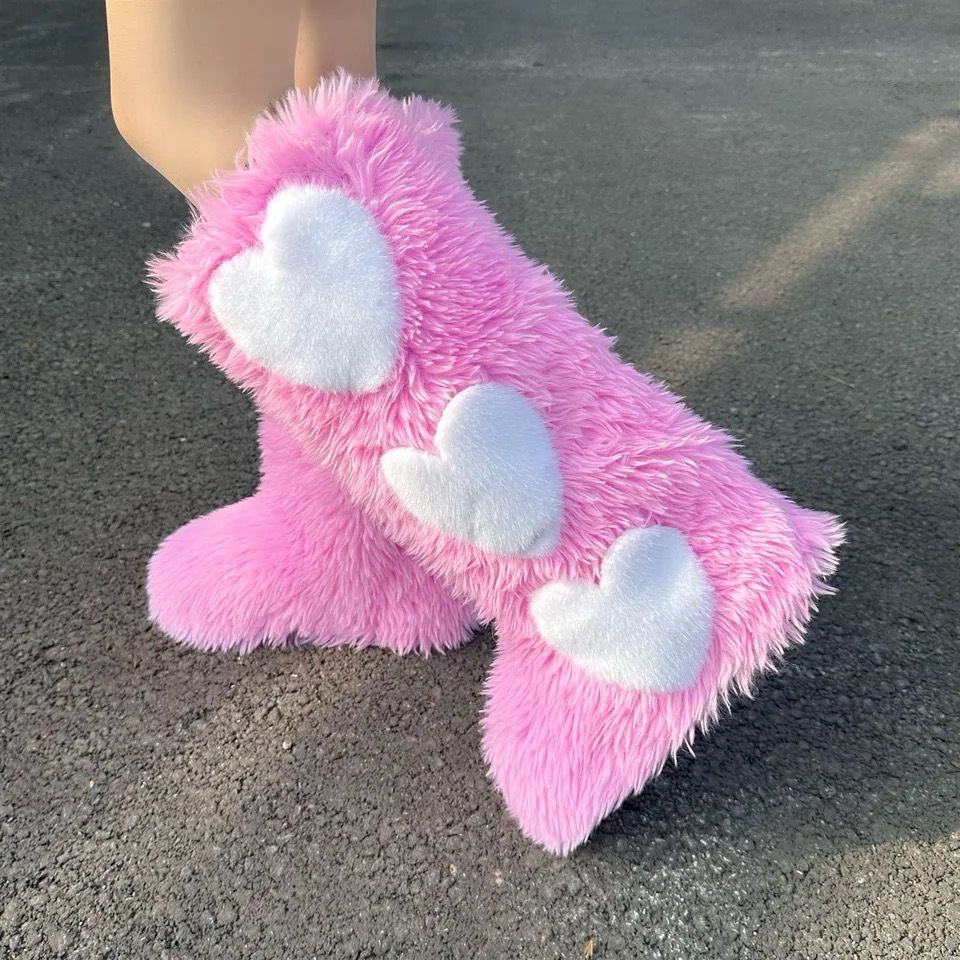 Shimmer Heart Boots