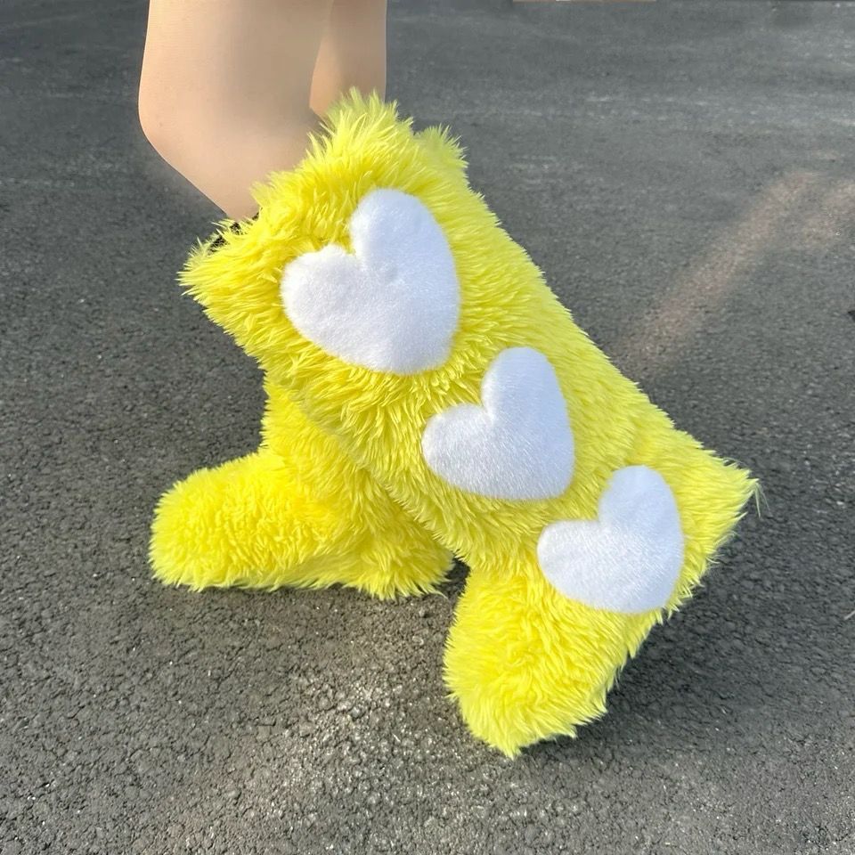 Shimmer Heart Boots