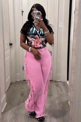 Pasha Fringe Pants
