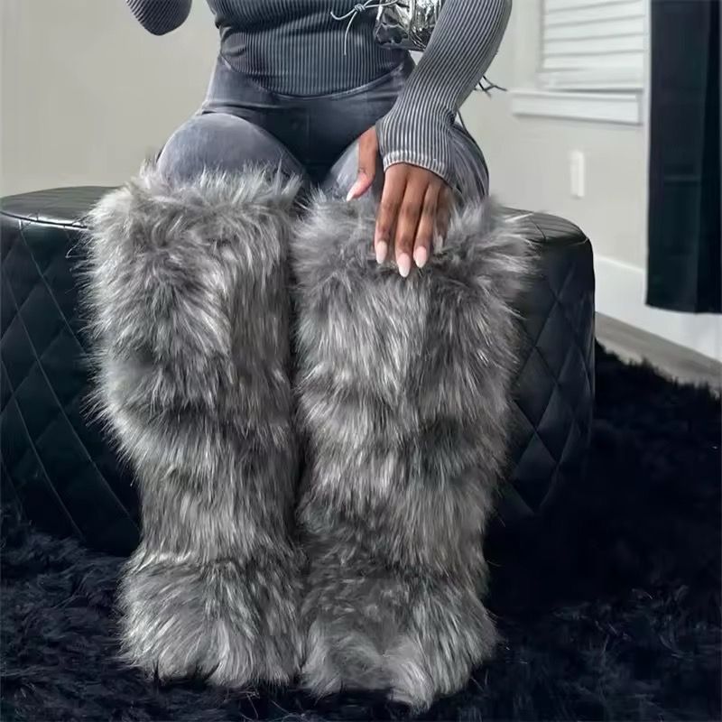 Furry Babe Boots