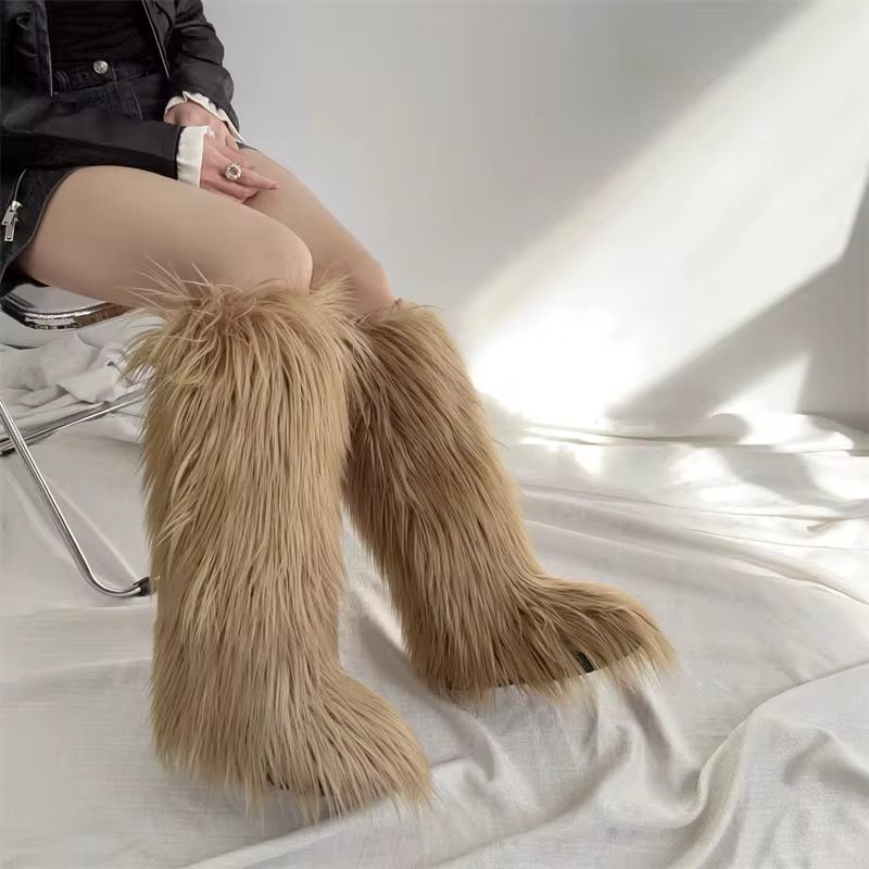Furry Babe Boots