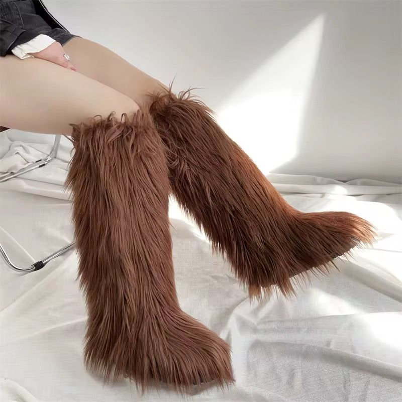 Furry Babe Boots