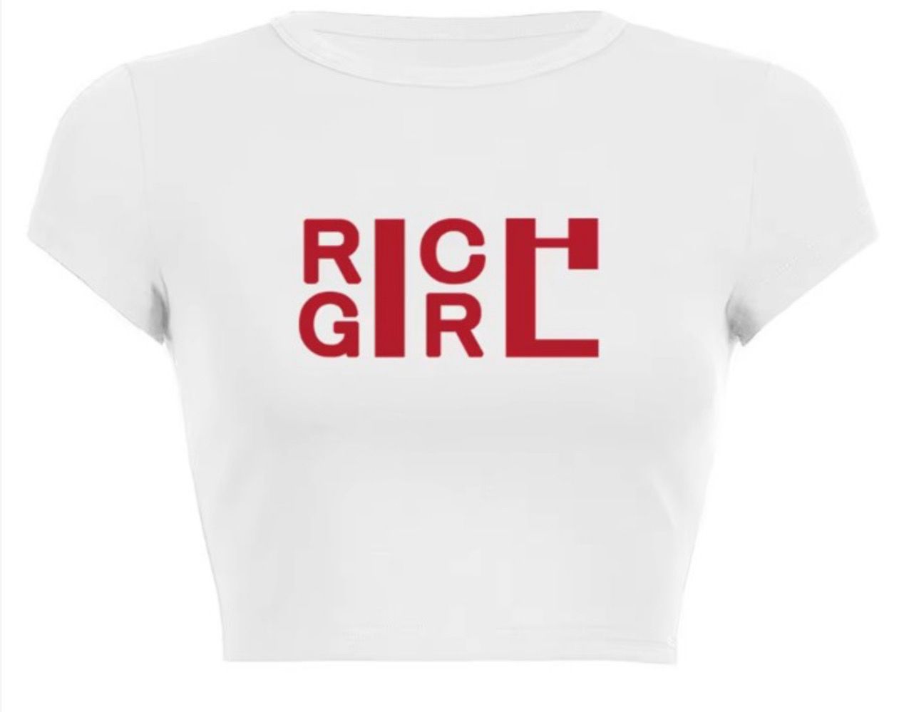 RICH GIRL CROP TOP