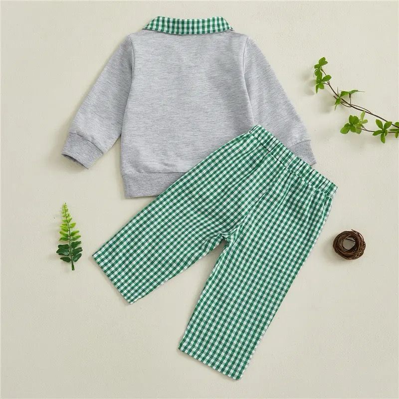 Ducky Days Plaid Set