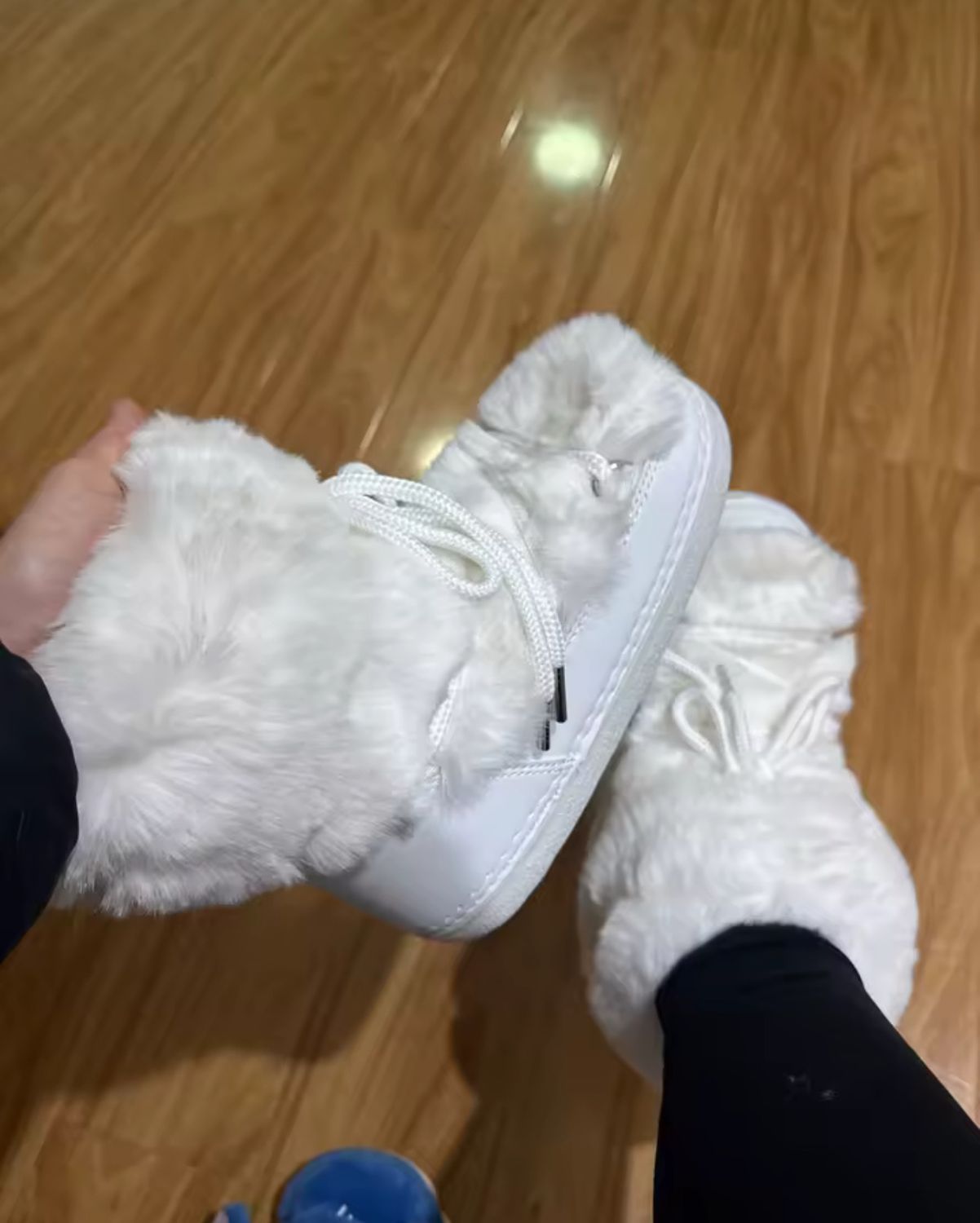 Midnight Dream Fluff Boots