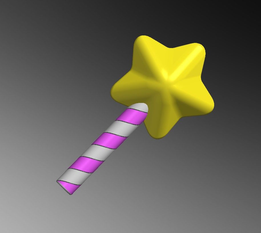 (Digital File) Star Wand for Costumes and Cosplay