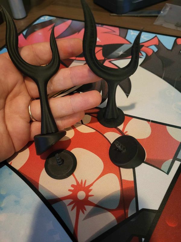 Hazbin Hotel Alastor Cosplay Antlers 3D Printed Product