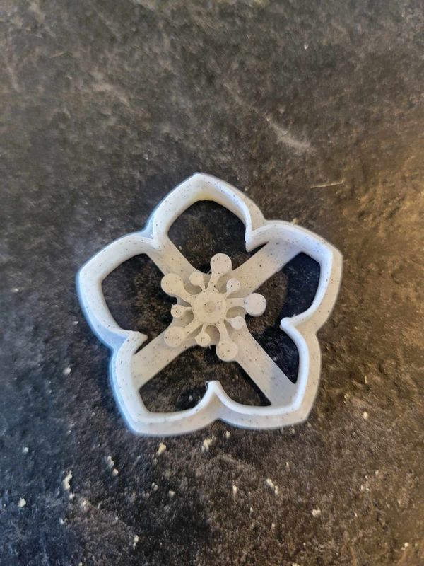 Cherry Blossom - Single Cookie Cutter 3D Printed Product