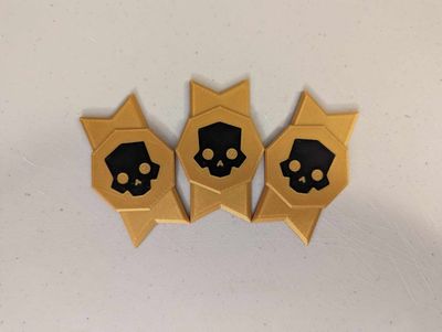Warbond Medal 3D Printed Product