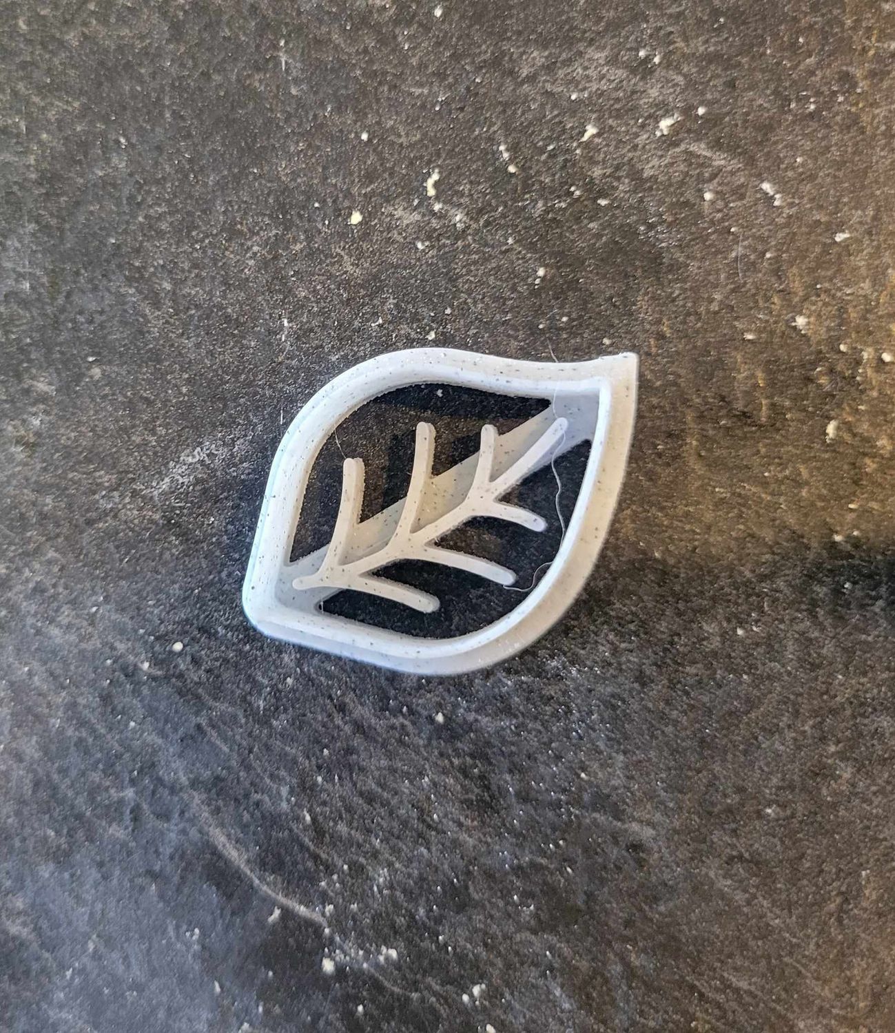 Leaf - Single Cookie Cutter 3D Printed Product