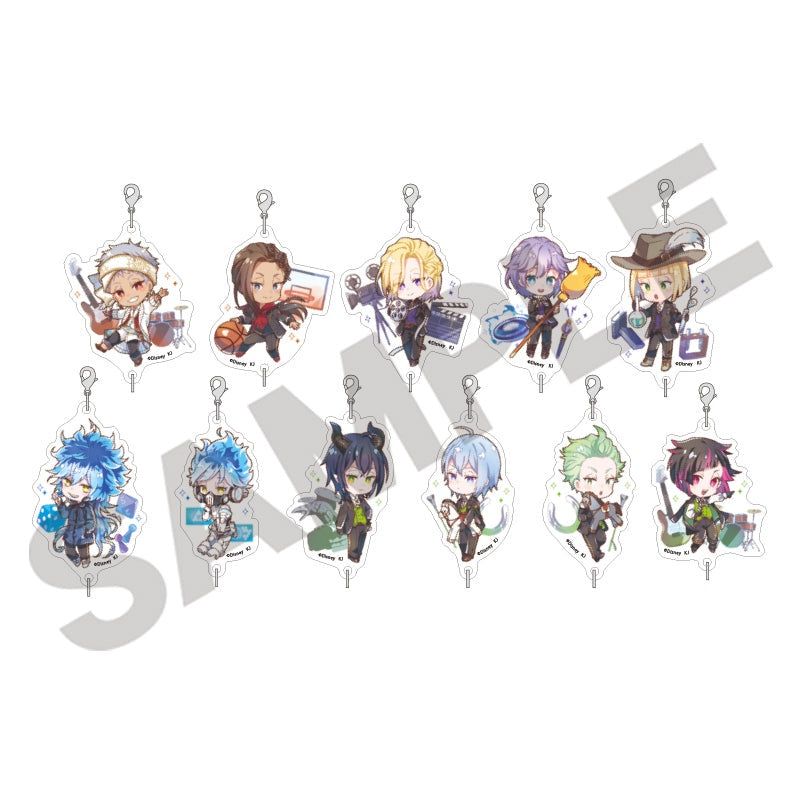 Disney Twisted Wonderland Trading Tsunagaru Acrylic Key Chain Charactive Vol. 2 (1 random blind pack)