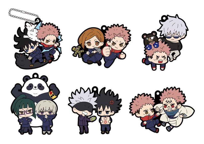 Jujutsu Kaisen MegaHouse Rubber Mascot Buddy-Colle (1 Random Blind Pack)