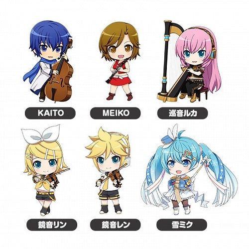 Character Vocal Series 01: Hatsune Miku Good Smile Company Nendoroid Plus Collectible Keychains: Band Together Vol.1 (1 Random Blind Box)