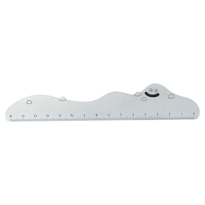 Dragon Quest Metal Ruler 15cm Liquid Metal Slime