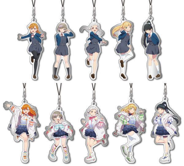 Love Live! Superstar!! Metal Charm Strap Vol.1 (1 Random Blind Pack)