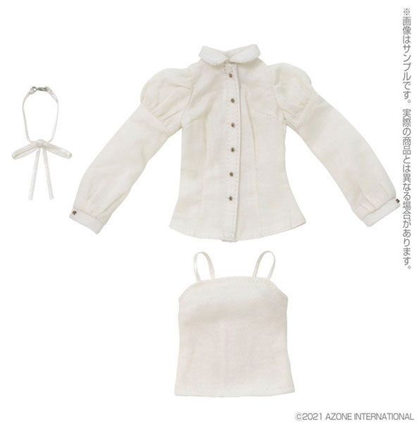 Azone Pureneemo 1/6 PNM Classical Blouse &amp; Camisole Set (Beige)