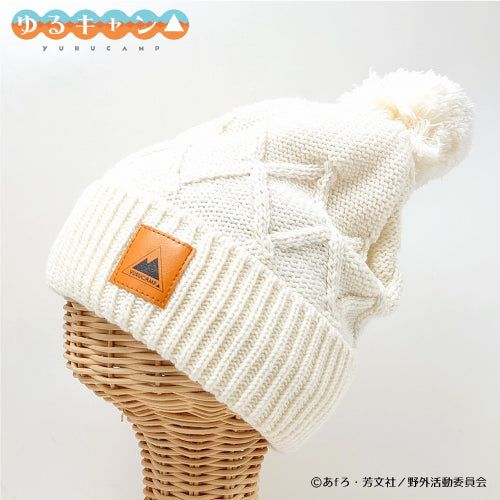 Laid-Back Camp Outlast Knit Cap (Rin Shima/Fumotoppara (White))
