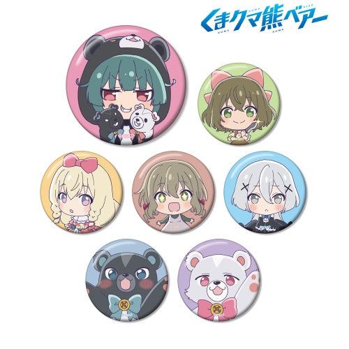 Kuma Kuma Kuma Bear Trading Can Badge (1 Random Blind Pack)
