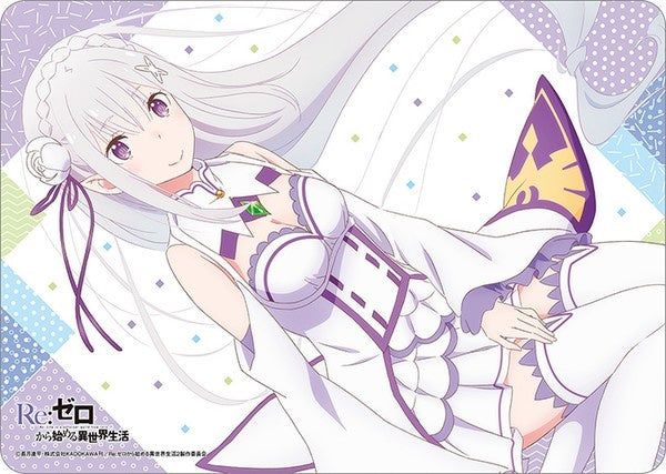 Re:Zero - Emilia Rubber Mat - Ver.2