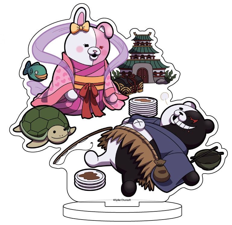 Danganronpa Chara Acrylic Figure Series 03 Urashima Taro (Monomi &amp; Monokuma)