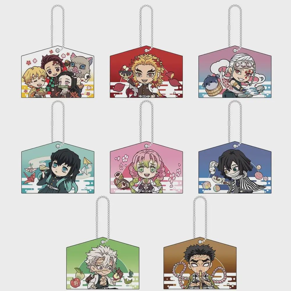 Demon Slayer Kirakira Acrylic Mascot Ver.EMA Vol.2 (1 Random Blind Pack)
