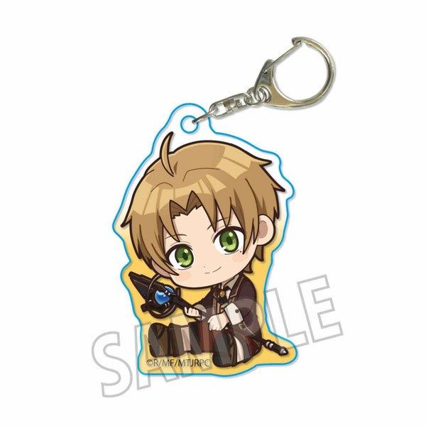 Jobless Reincarnation Gyugyutto Acrylic keychain - Rudeus Greyrat