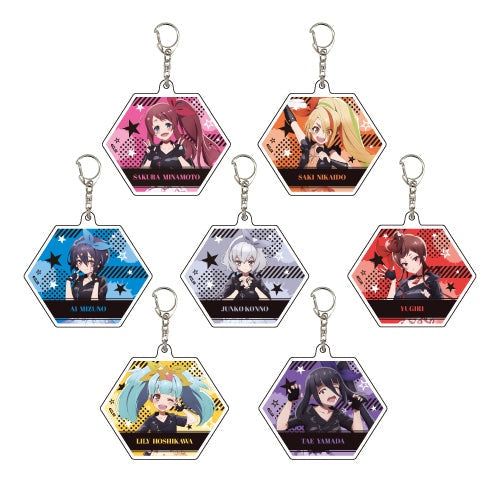 Zombie Land Saga Revenge Acrylic Key Chain 01 (1 random blind pack)