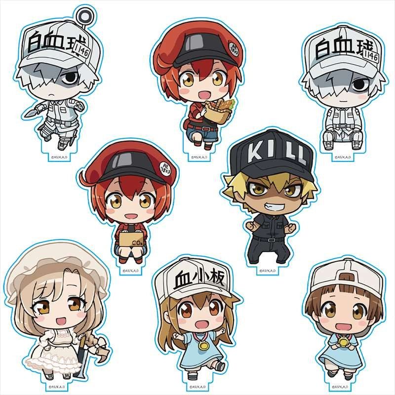 Cells at Work!! Acrylic Stand Collection (1 Random Blind Pack)