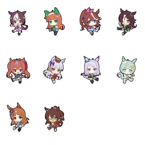 Uma Musume Pretty Derby Petanko Trading Rubber Strap (1 Random Blind Pack)