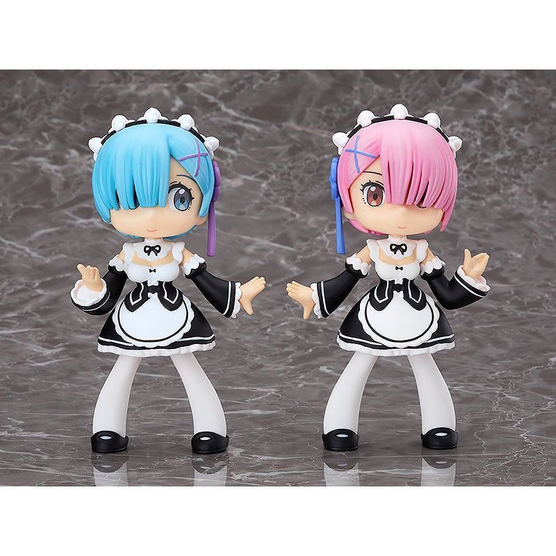 Re:Zero Rem and Ram Soft Vinyl Yurumari Figure Set