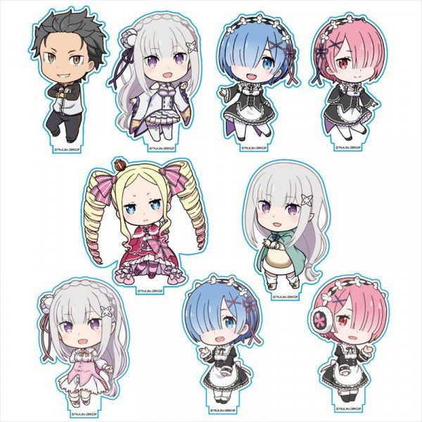 Re:Zero Acrylic Stand Collection (1 random blind pack)