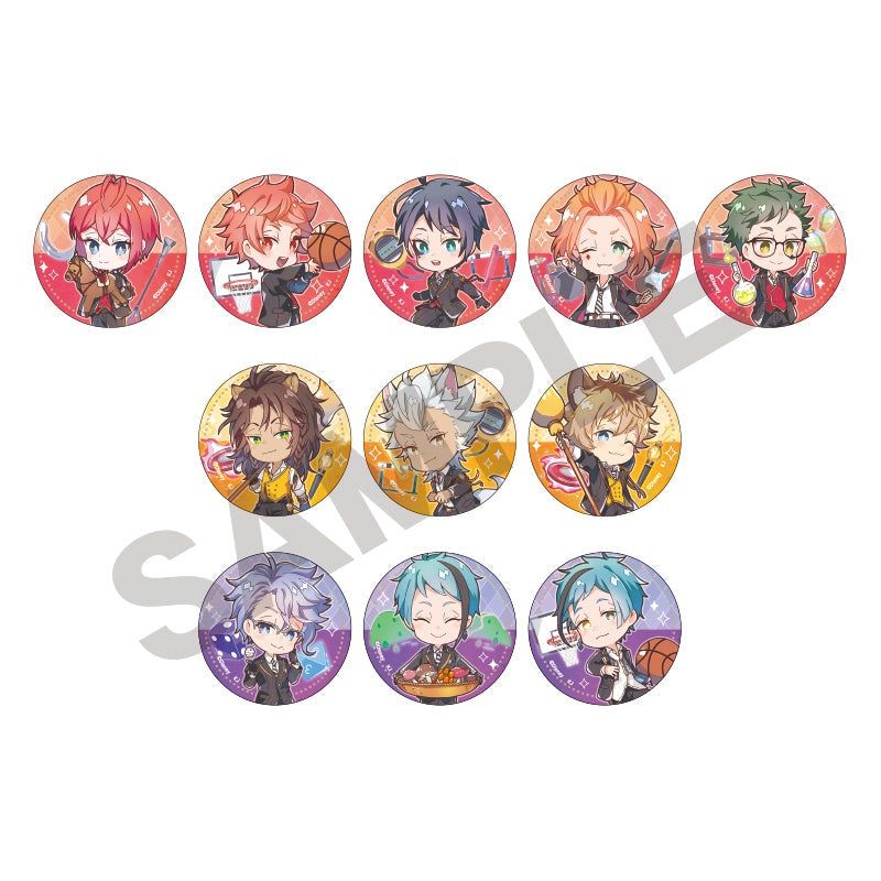 Disney Twisted Wonderland Trading Can Badge Charactive Vol. 1 (1 random blind pack)
