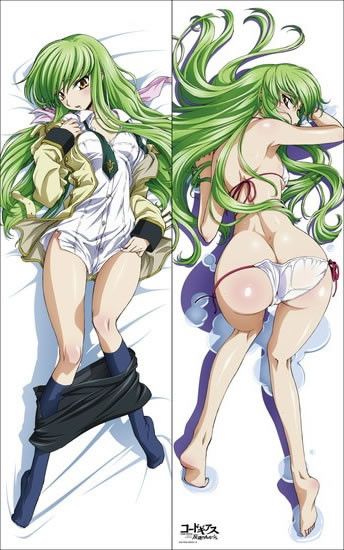 (18+) Code Geass Lelouch of the Rebellion Dakimakura Cover C.C. - Movic