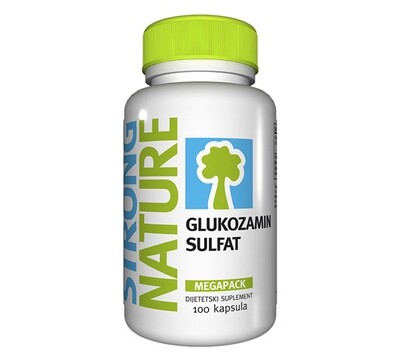 Strong Nature Glukozamin sulfat  100 cps, 1+1 gratis