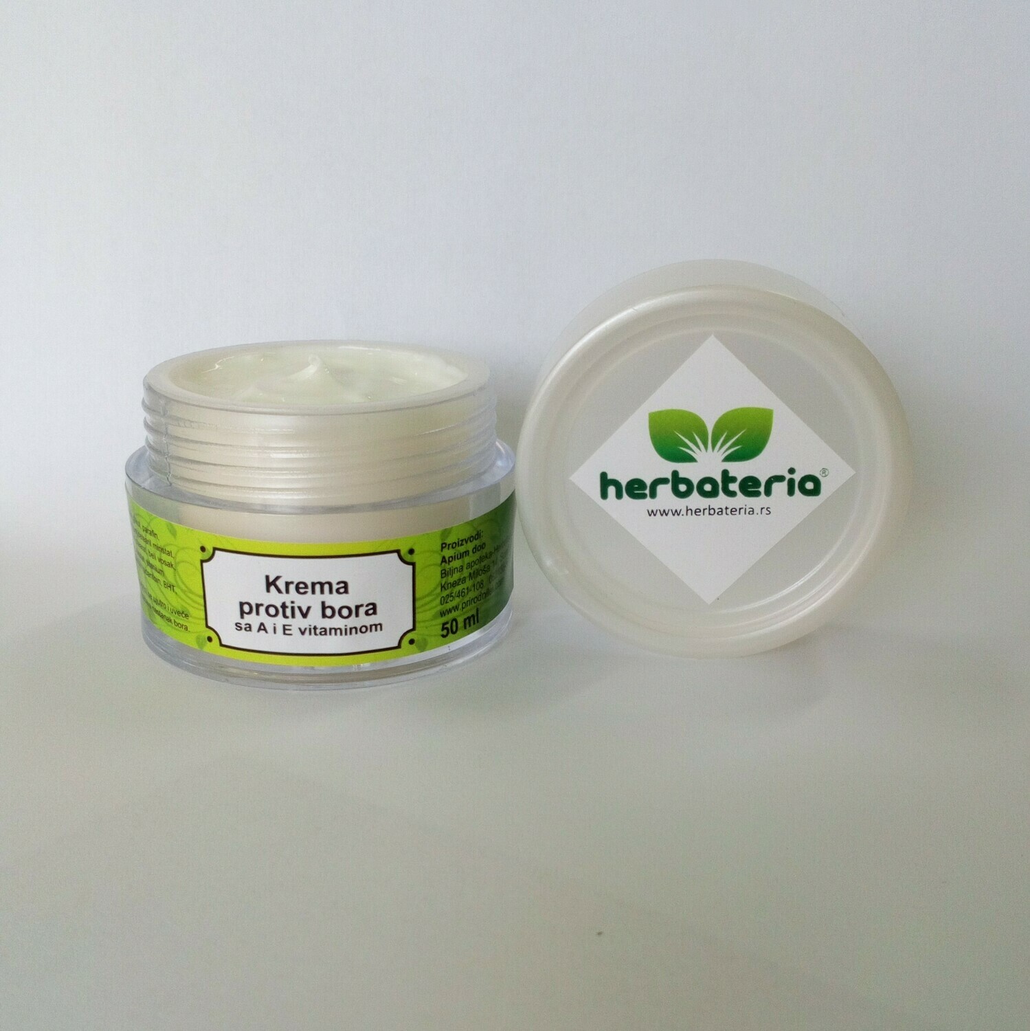Herbateria - Krema protiv bora sa A i E vitaminom 50 ml Herbateria - Krema protiv bora sa A i E vitaminom 50 ml