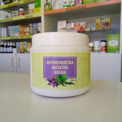 Herbateria - Antireumatska masažna krema 500 ml