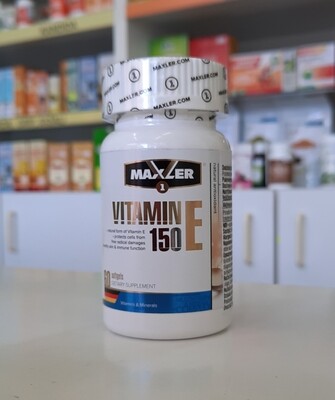 Maxler Vitamin E 150 mg 60 softgels