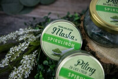 Herbateria- Hranljiva maska sa spirulinom 100 ml Herbateria- Hranljiva maska sa spirulinom 100 ml
