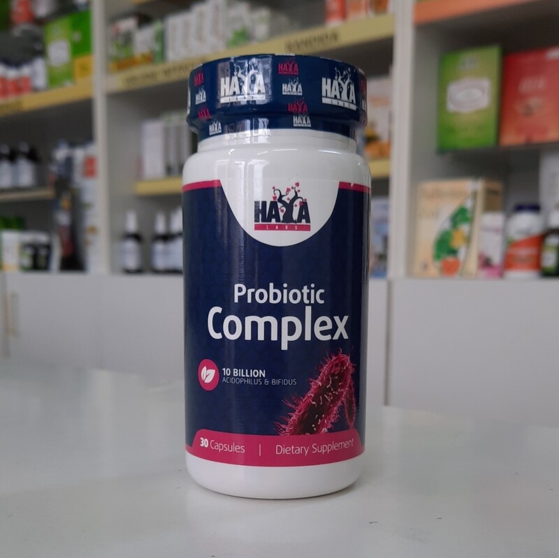 Haya Probiotic Complex 10 billion acidophilus & bifidus 30 kps Haya Probiotic Complex 10 billion acidophilus & bifidus 30 kps