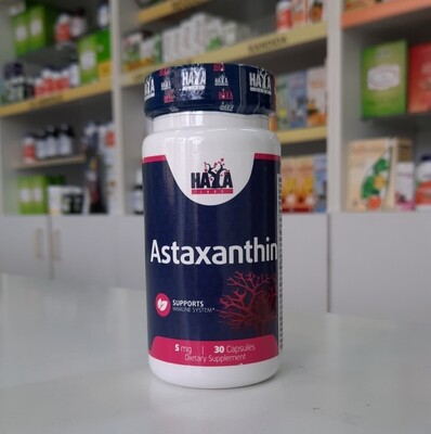 Haya Astaxanthin (astaksantin) 5 mg 30 kps