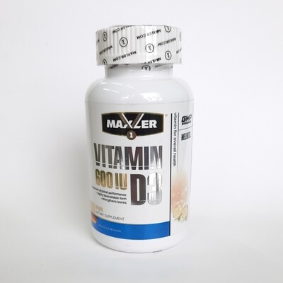 Maxler vitamin D3 600 IU 240 softgels