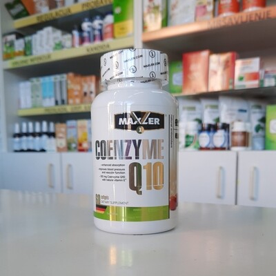 Maxler Coenzyme Q10 100 mg 60 kps Maxler Coenzyme Q10 100 mg 60 kps