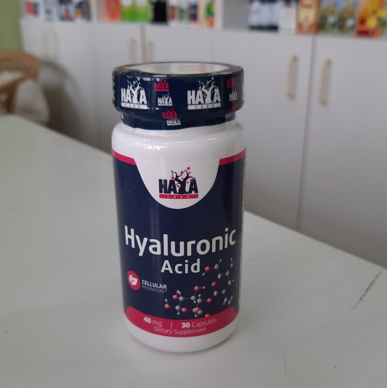 Haya Labs Hijaluronska kiselina 40 mg -30 kapsula Haya Labs Hijaluronska kiselina 40 mg -30 kapsula