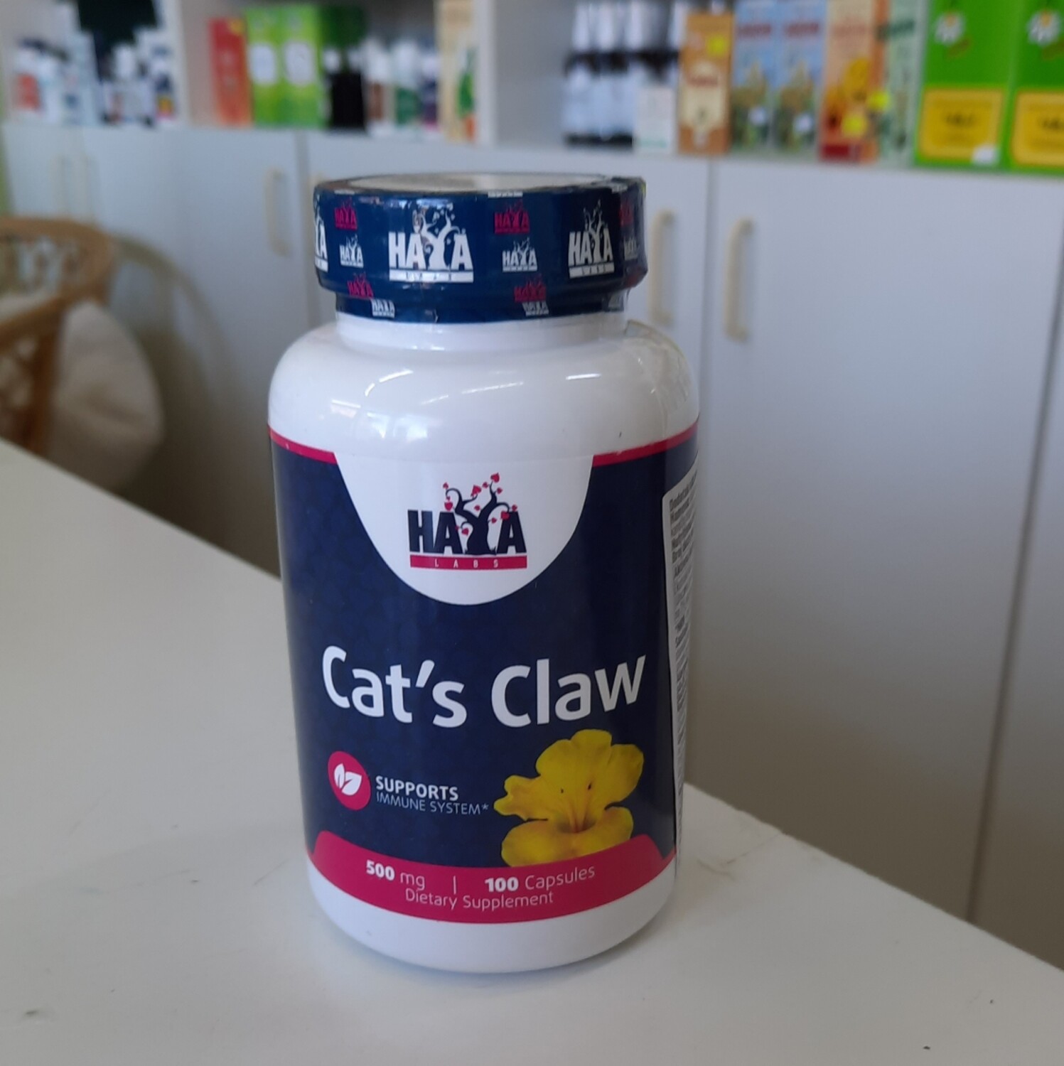 Haya Labs - Cat's Claw (mačija kandža) 500 mg (100 kapsula)