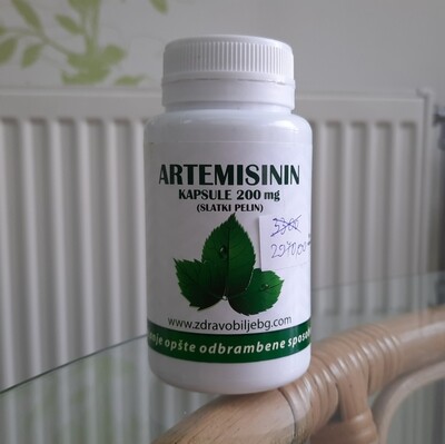 Artemisinin - slatki pelin 200 mg 60 kapsula Artemisinin - slatki pelin 200 mg 60 kapsula
