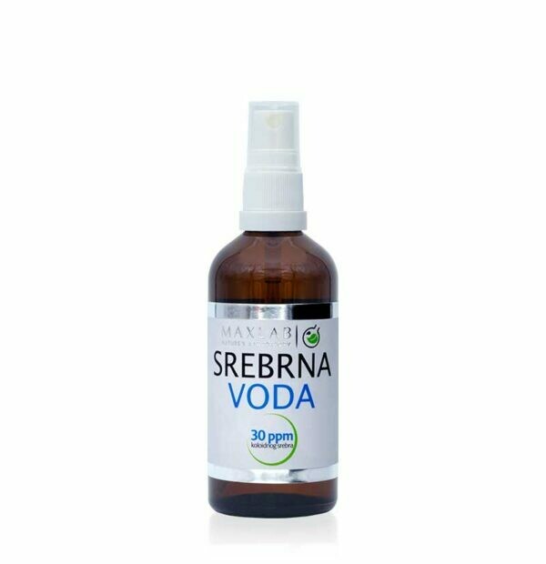 Maxlab - Srebrna voda u spreju 30 ppm 100 ml Maxlab - Srebrna voda u spreju 30 ppm 100 ml
