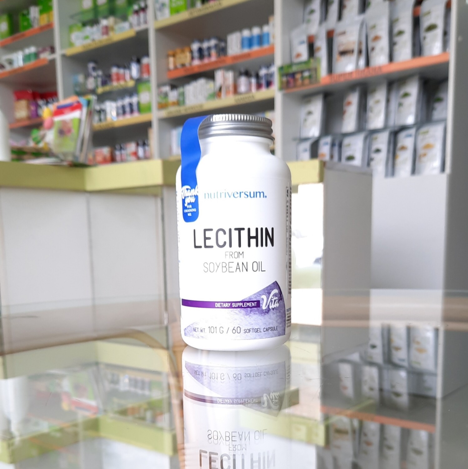 Nutriversum Lecitin (sojin) 1200 mg 60 kps