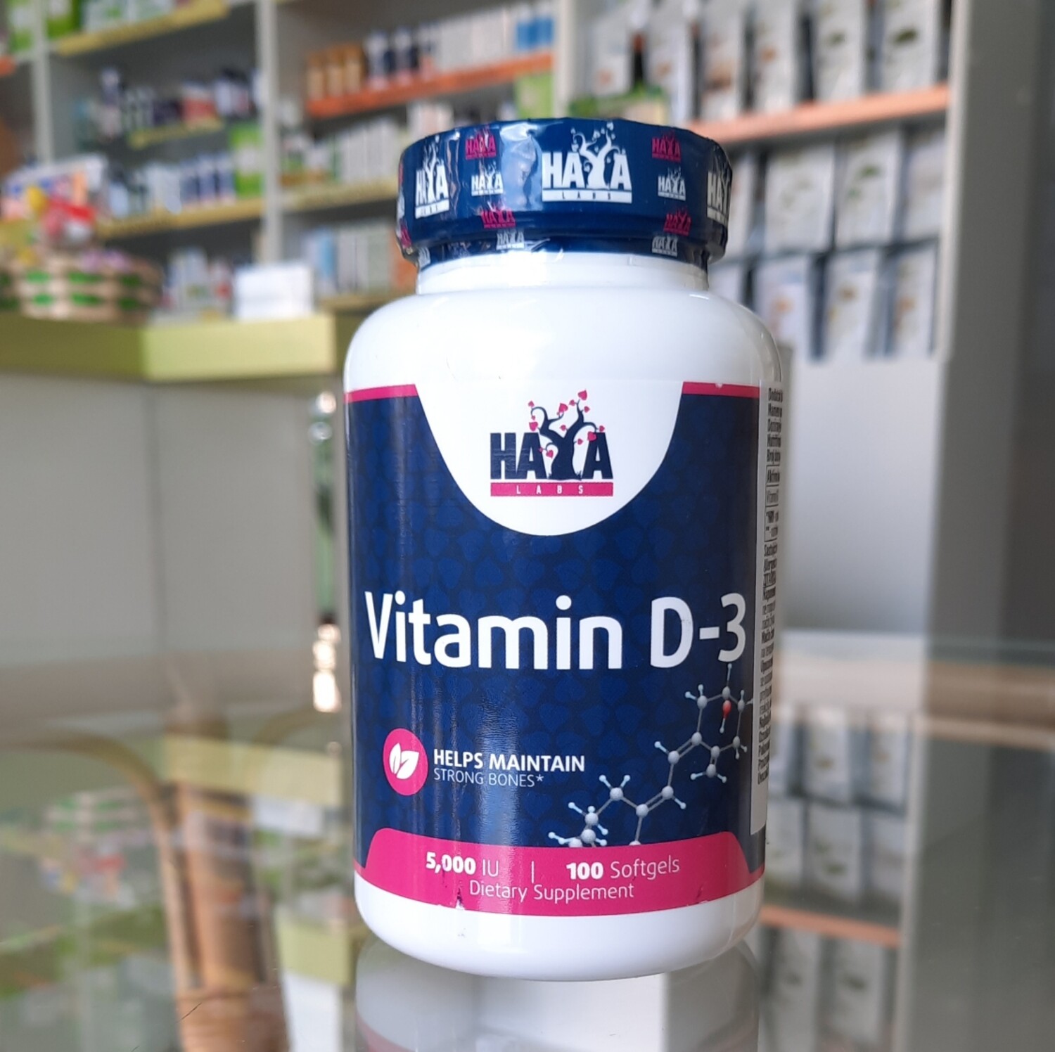 Haya Vitamin D3 5000 IU 100 kps