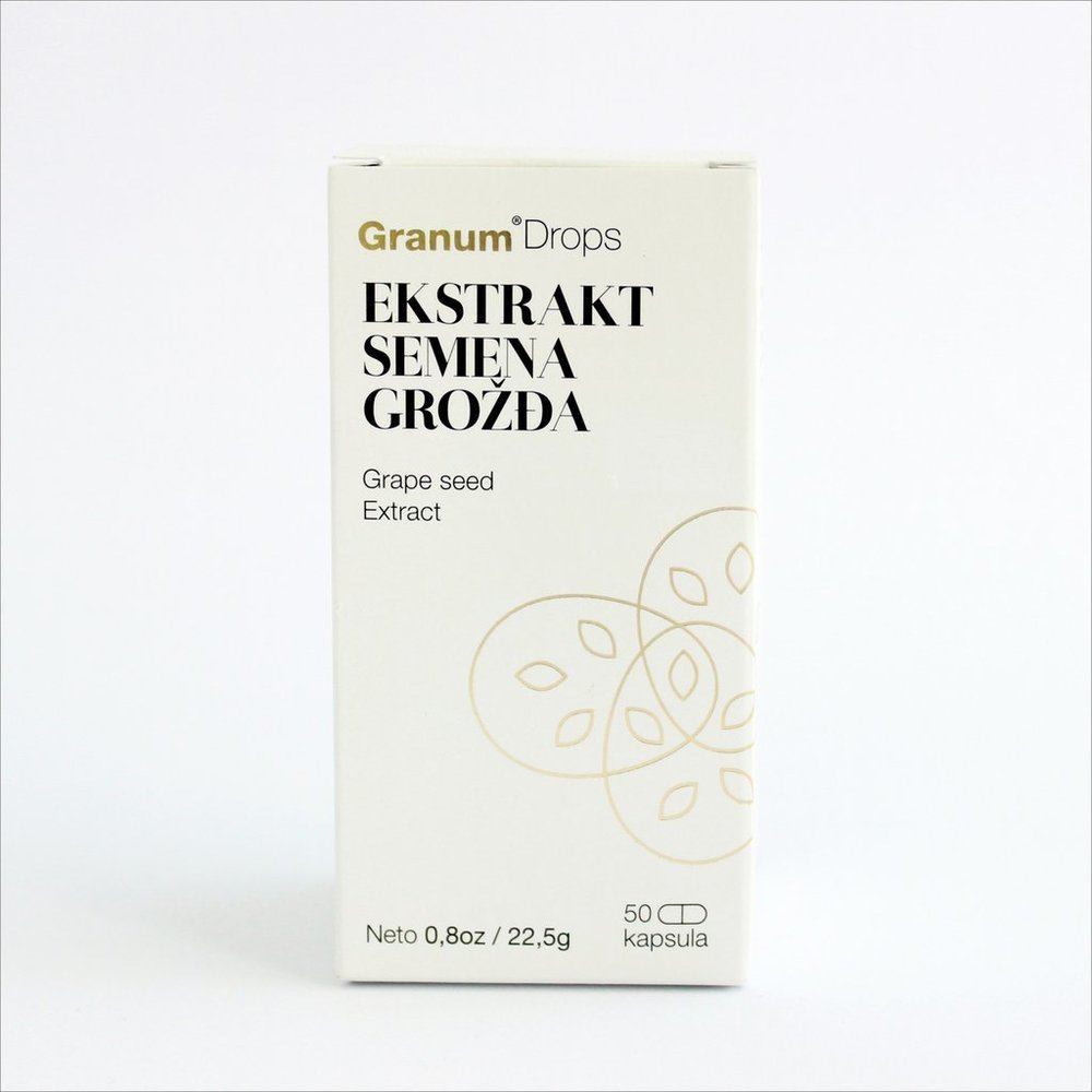 Granum Drops - Ekstrakt semena grožđa 63 mg (50 kapsula)